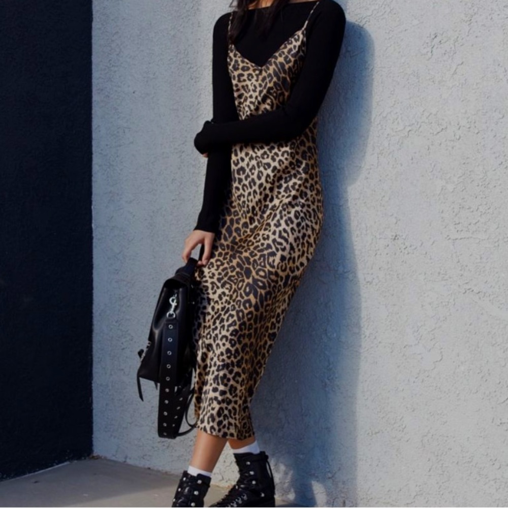 Cheetah print Dress